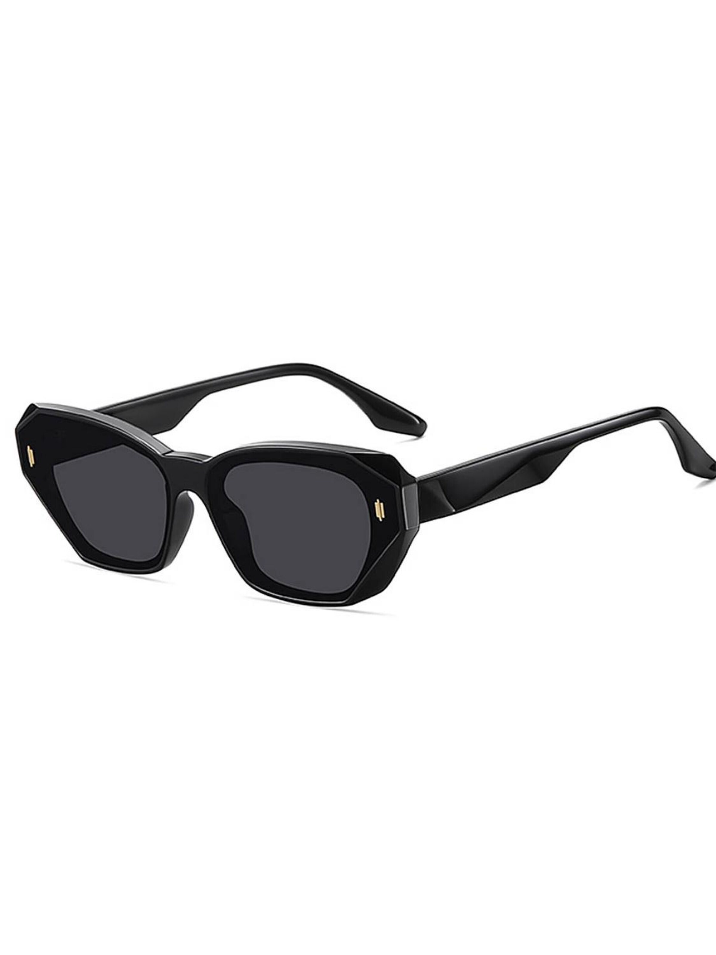 VEYREY - Gafas de sol 'Oghash' en negro: frente