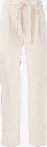 Regular Pantalon à pince Anna Field en beige : devant