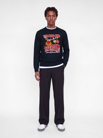 zils JACK & JONES Džemperis 'JJXmas Santa'
