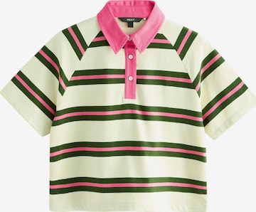 T-shirt Next en vert : devant