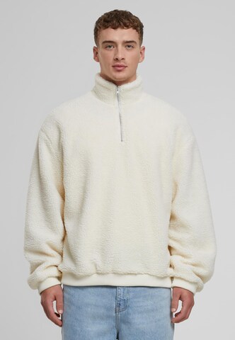 Urban Classics Sweatshirt in White: front