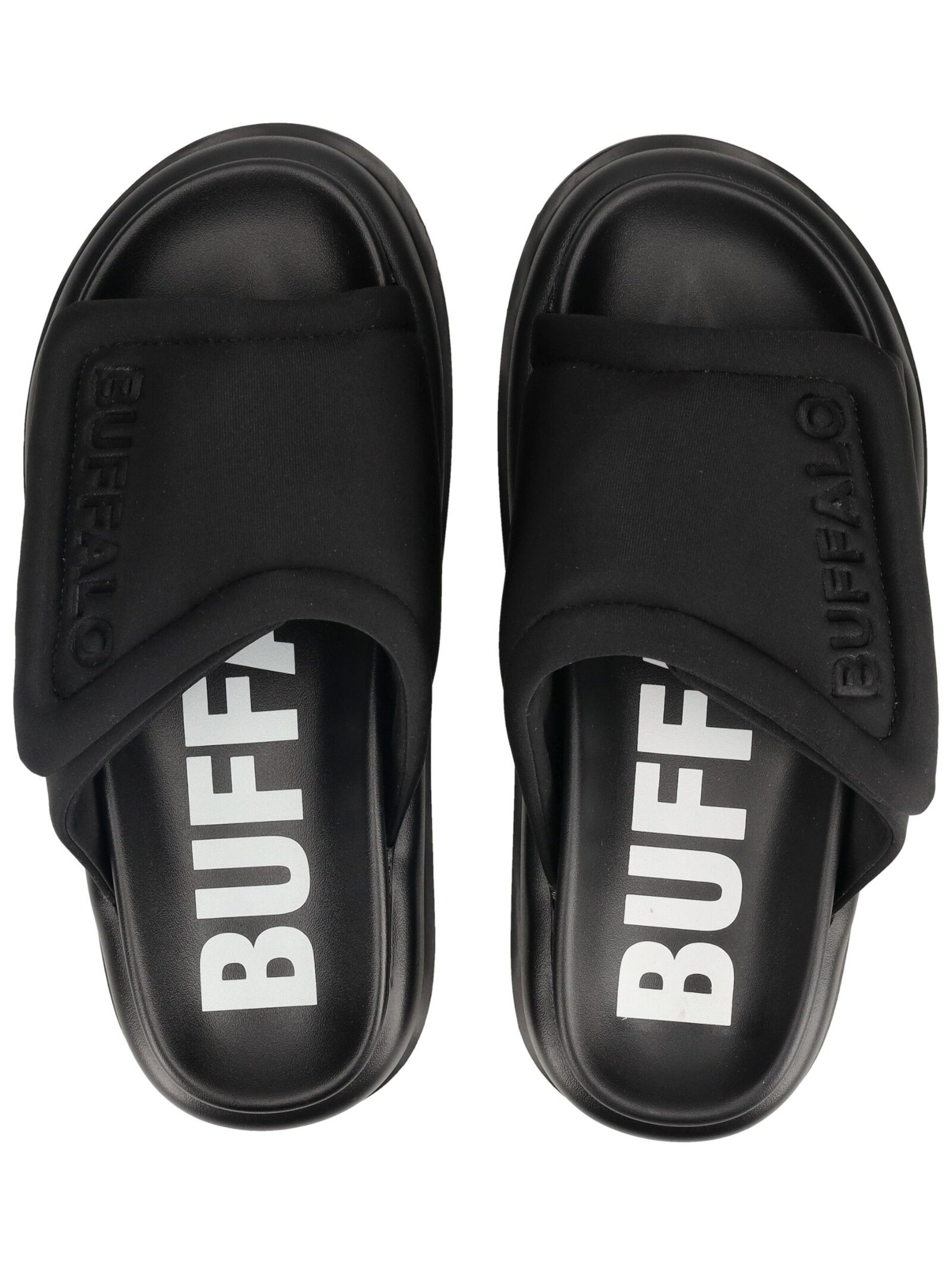 BUFFALO Pantolette in Schwarz