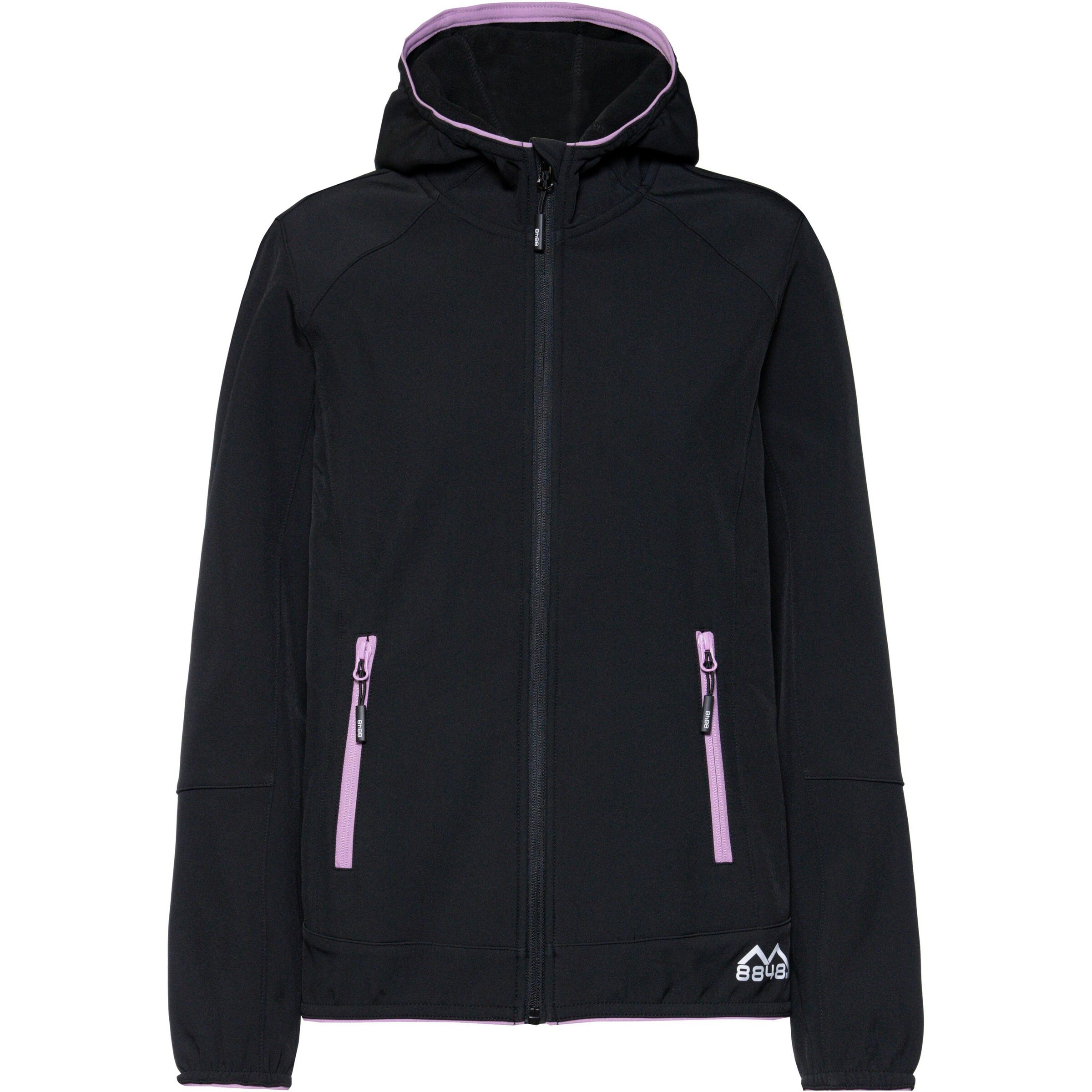 8848 Outdoor Outdoor Jacket in Black: front
