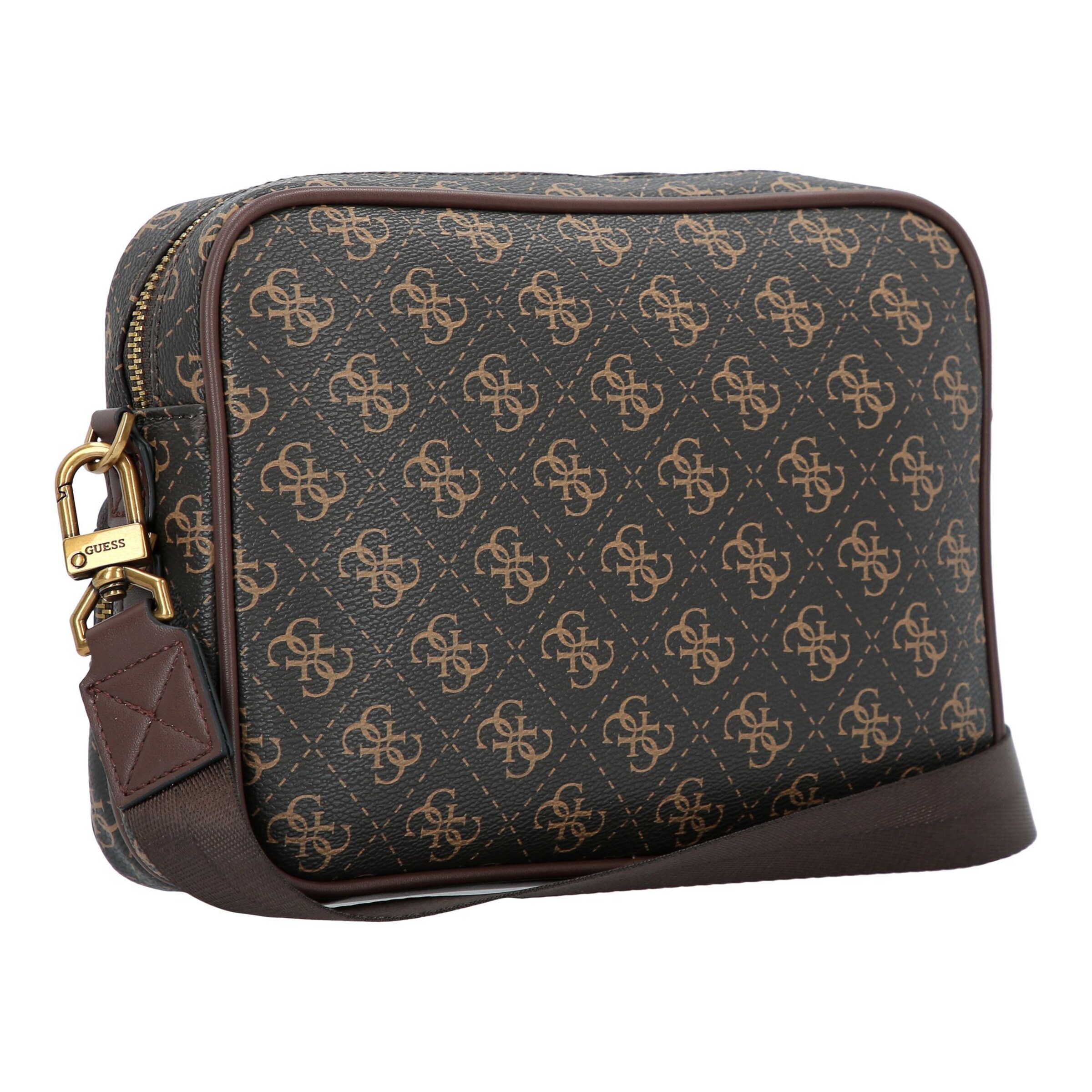 GUESS Crossbody bag 'Milano' in Brown