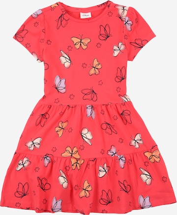 Robe s.Oliver en rouge : devant