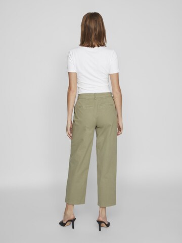 Regular Pantalon VILA en vert