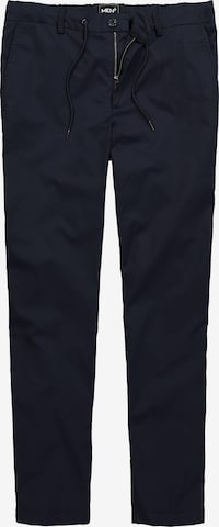 Men Plus Broek in Blauw: voorkant