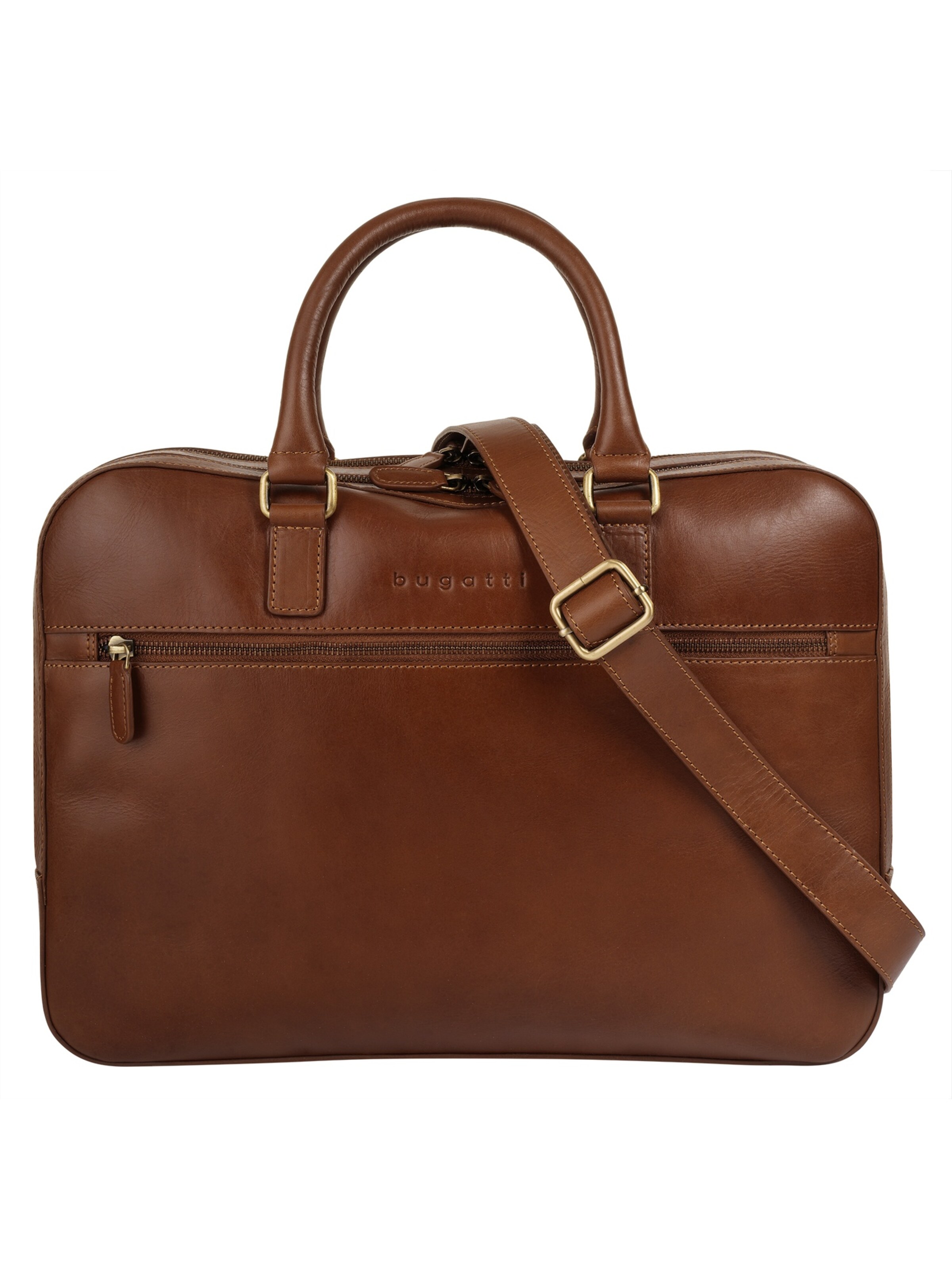 Mallette 'REMO' bugatti en marron : devant