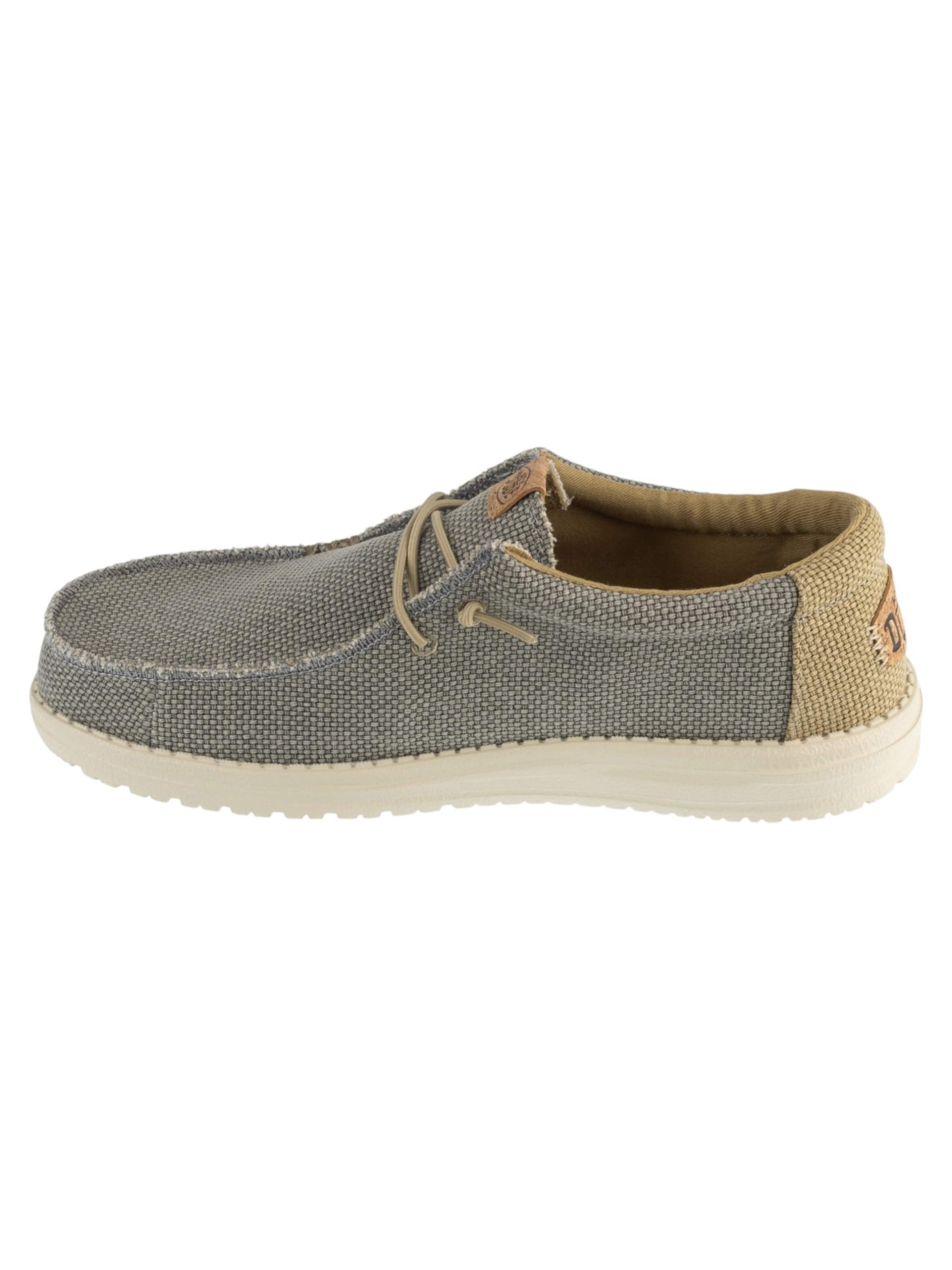 HEY DUDE Mocassins 'Hey Dude Wally Braided' in Grijs