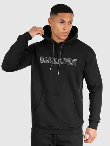 Smilodox Sweatshirt 'Finley' in Schwarz: predná strana