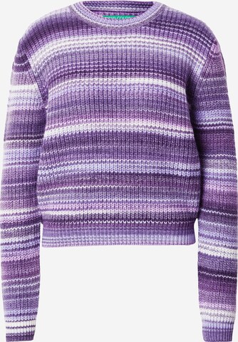 Pull-over UNITED COLORS OF BENETTON en violet : devant