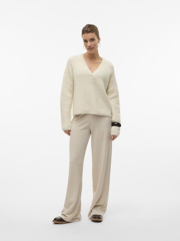 VERO MODA Pullover 'AWSOME' i beige