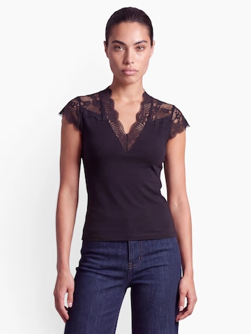 ABOUT YOU - Camiseta 'Raquel' en negro: frente