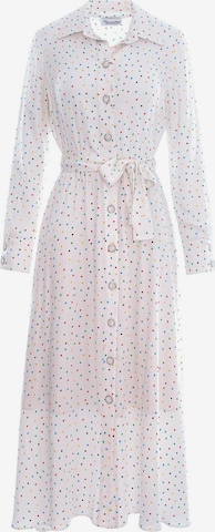 Couture de Marie Skjortklänning 'Viscose Shirt Dress – Raya' i vit: framsida