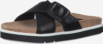 Tamaris GreenStep Pantolette in Schwarz: predná strana