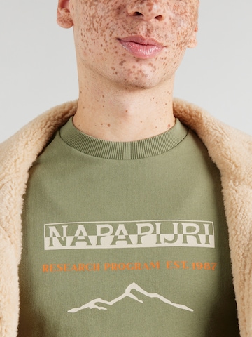 NAPAPIJRI Mikina 'BANEM' – zelená