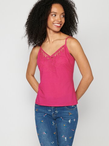 KOROSHI Top in Pink