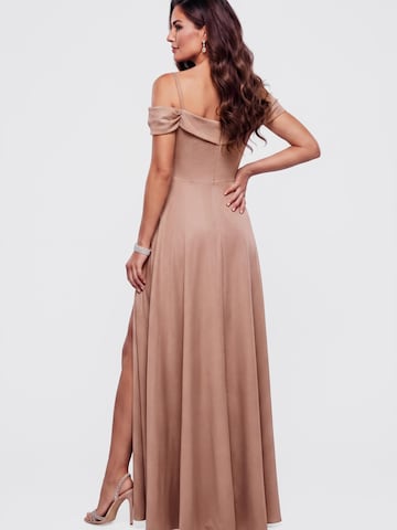 Ombre Strickkleid‌‌‌‌‌ in Beige