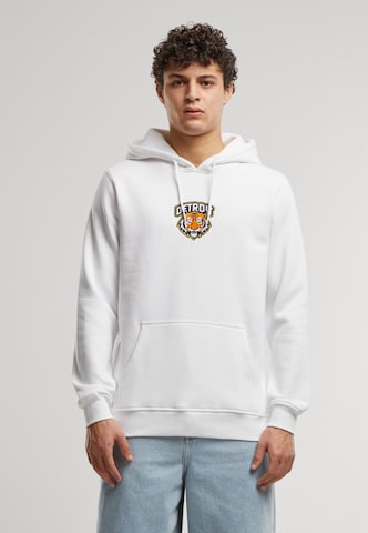 Felpa 'Detroit Tiger' di Mister Tee in bianco