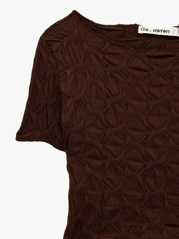 Koton Shirt in Bruin