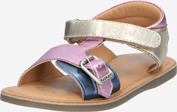 Kickers Sandalen 'DIAZZ' in Beige: voorkant