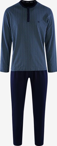 HOM Long Pajamas ' Andy ' in Blue