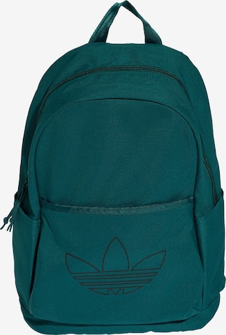 ADIDAS ORIGINALS - Mochila 'Adicolor' en verde: frente