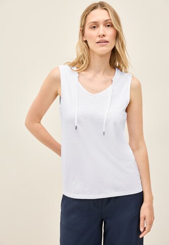 CECIL Top in White: front