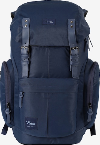 NITRO Backpack in Blue: front