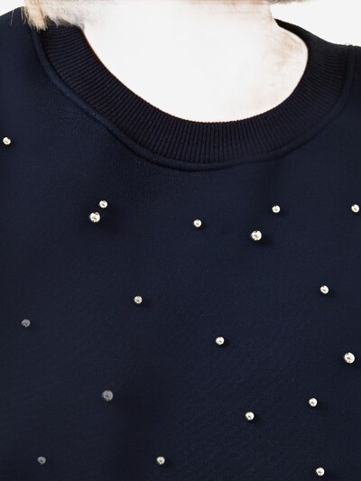 Bianco Lucci Sweatshirt in marine, Produktansicht
