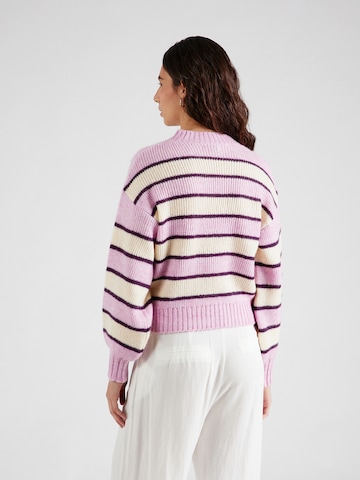 JDY Sweater 'ELVA' in Purple