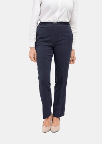 Regular Pantalon 'Martha' Goldner en bleu : devant
