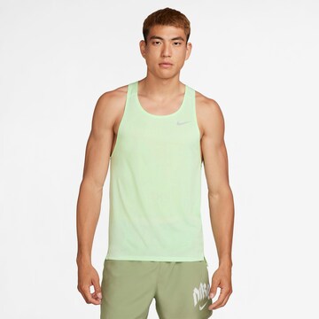 NIKE Performance Shirt 'Fast' in Green: front
