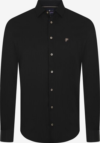 DENIM CULTURE Рубашка 'Tokio' в Черный: спереди