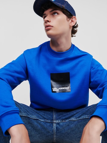 KARL LAGERFELD JEANS - Sweatshirt em azul
