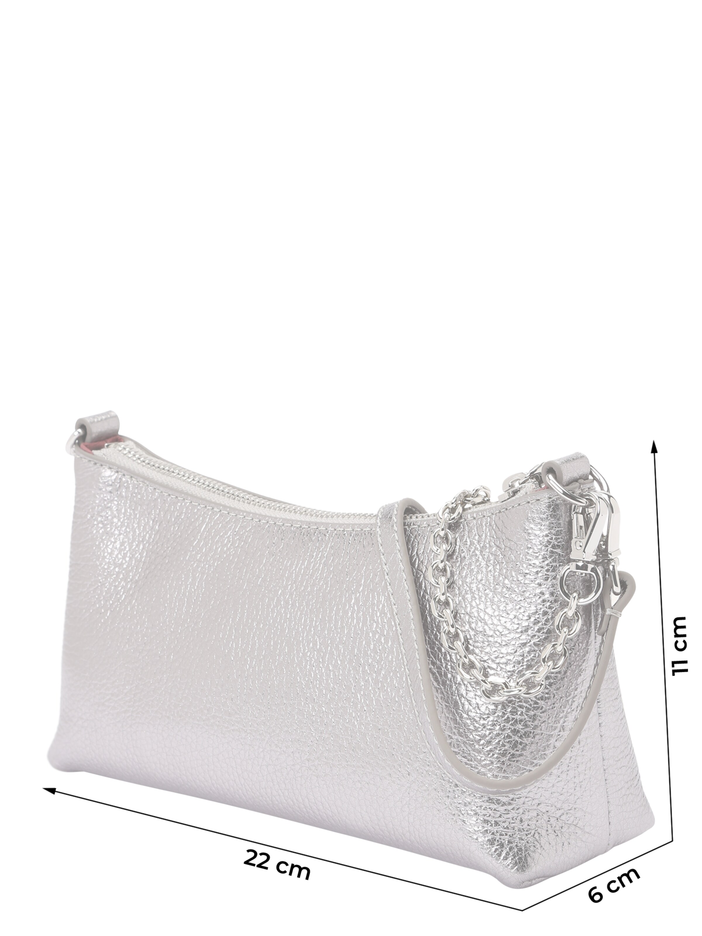 Sac à bandoulière 'Aura' Coccinelle en argent