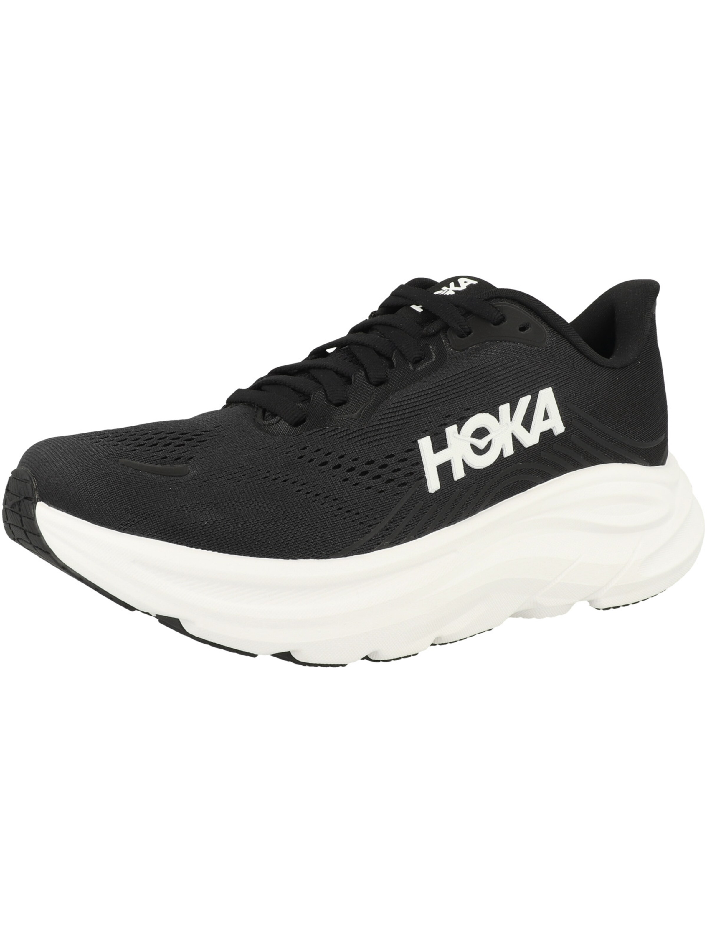 Chaussure de course 'Clifton 11' HOKA en noir : devant