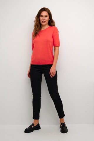 Kaffe - Pullover 'Lizza' em vermelho