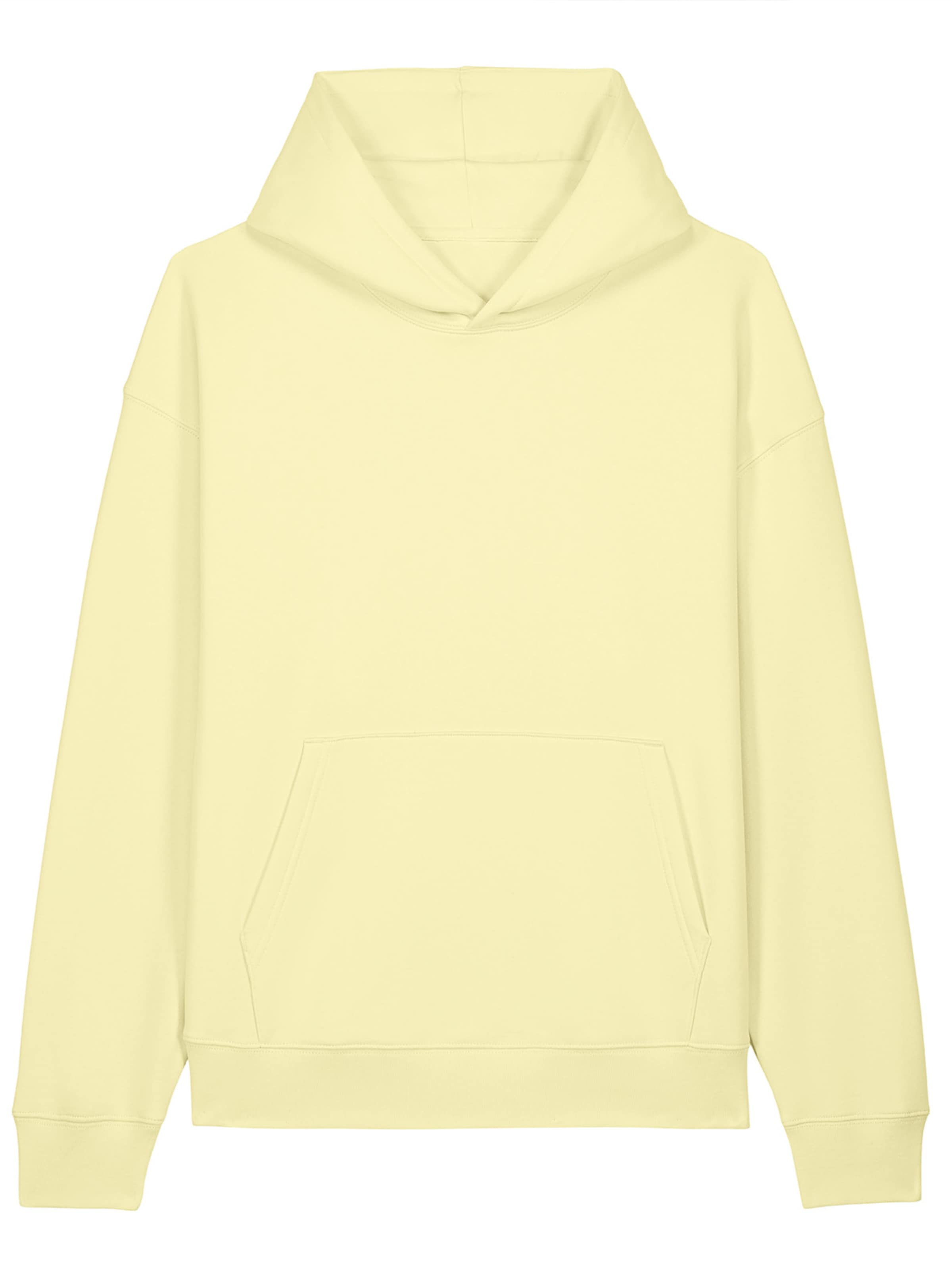 Kultgut Oversized Sweater 'Marie' in Yellow: front