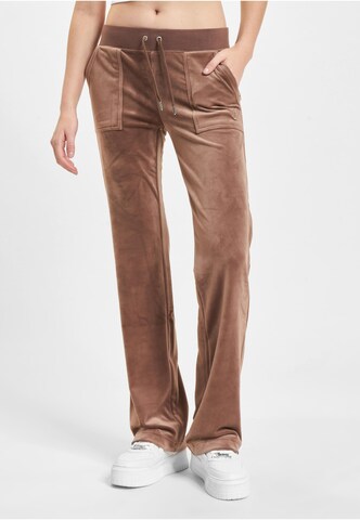 Juicy Couture Regular Hose 'Del Ray' in Braun: Vorderseite