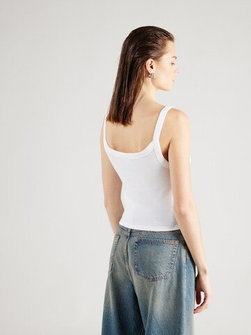 Top 'Essential Sporty Rib Tank' di LEVI'S ® in bianco