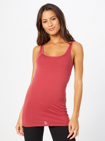 SCHIESSER Undershirt in Red: front