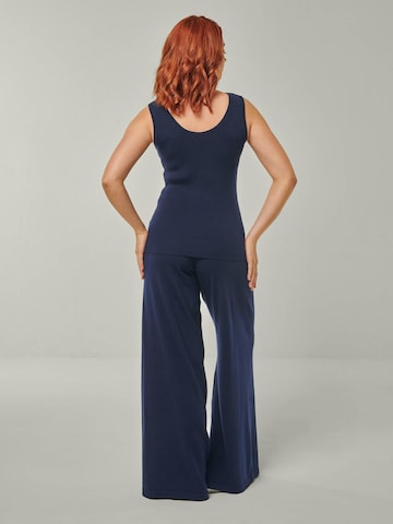Abito da casa 'LOUNGEWEAR SET  - Top Blossom & Pants Bailey' di YOU LOOK PERFECT in blu