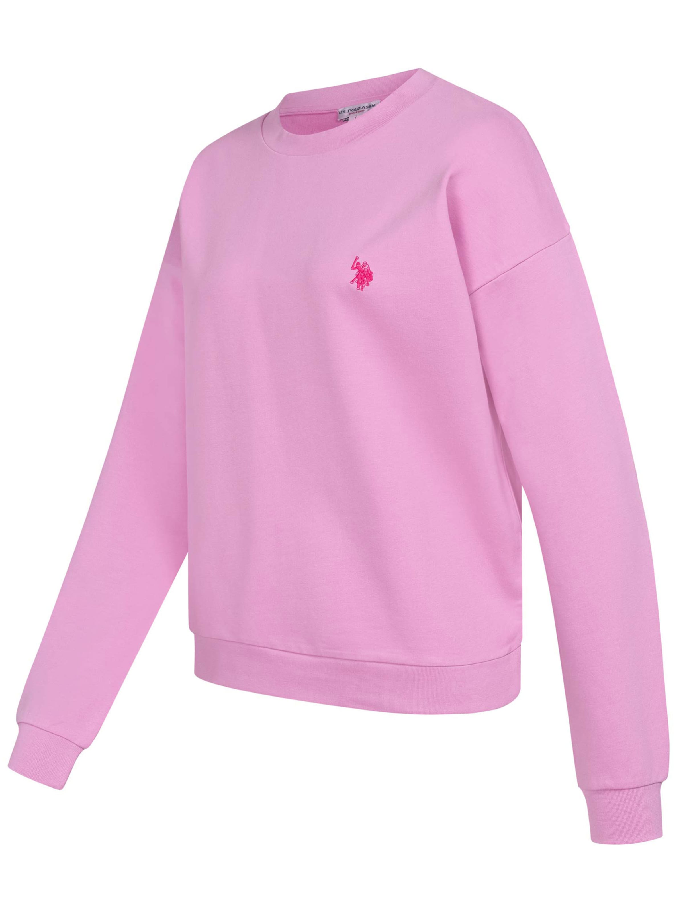 U.S. POLO ASSN. Sweatshirt in Pink