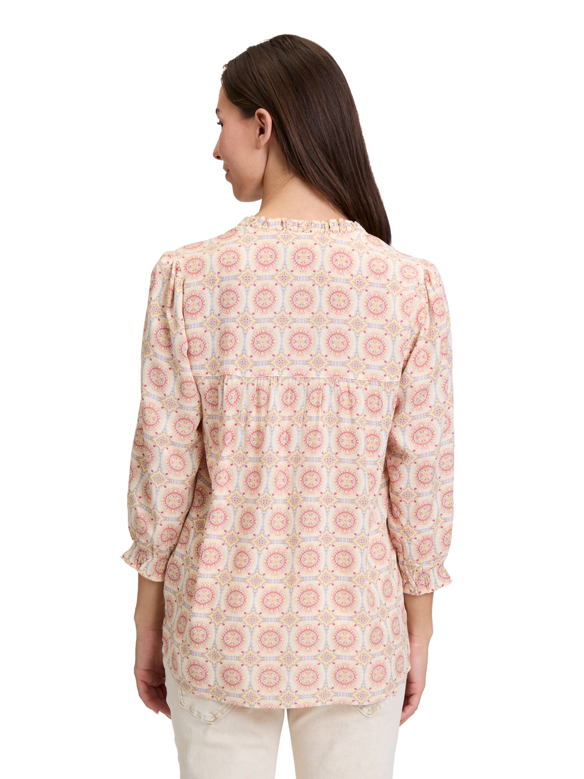 Cartoon Blouse in Wit