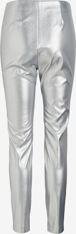 Regular Pantalon 'DISCO' VILA en argent