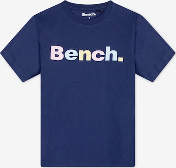 BENCH T-Shirt in Blau: Vorderseite