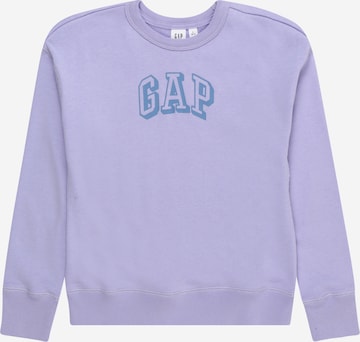 GAP Sweatshirt in Lila: voorkant