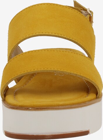 MARCO TOZZI Strap Sandals in Yellow