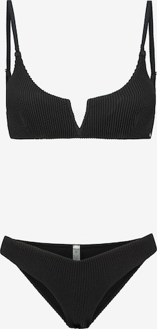 Shiwi Bikini 'Leah' i svart: framsida